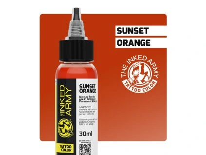 tiatc color swatch sunset orange 30ml