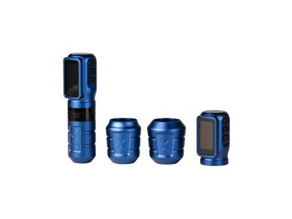 ozer x channel wireless tattoo machine blue 5