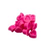 27835 silikonove kalisky ve tvaru srdce ruzove 12mm 100ks