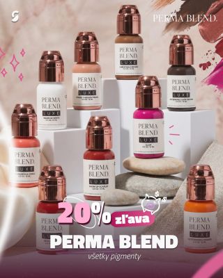 Od 25. 5. do 8. 6. 2026 kúpite všetky Perma Blend pigmenty na Celtic Supply o 20 % výhodnejšie! 🥳 Pery, obočie, korekcie....