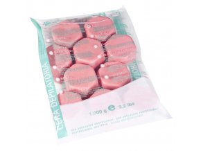 Depilační vosk růžový na citlivé partie v tabletách 1kg