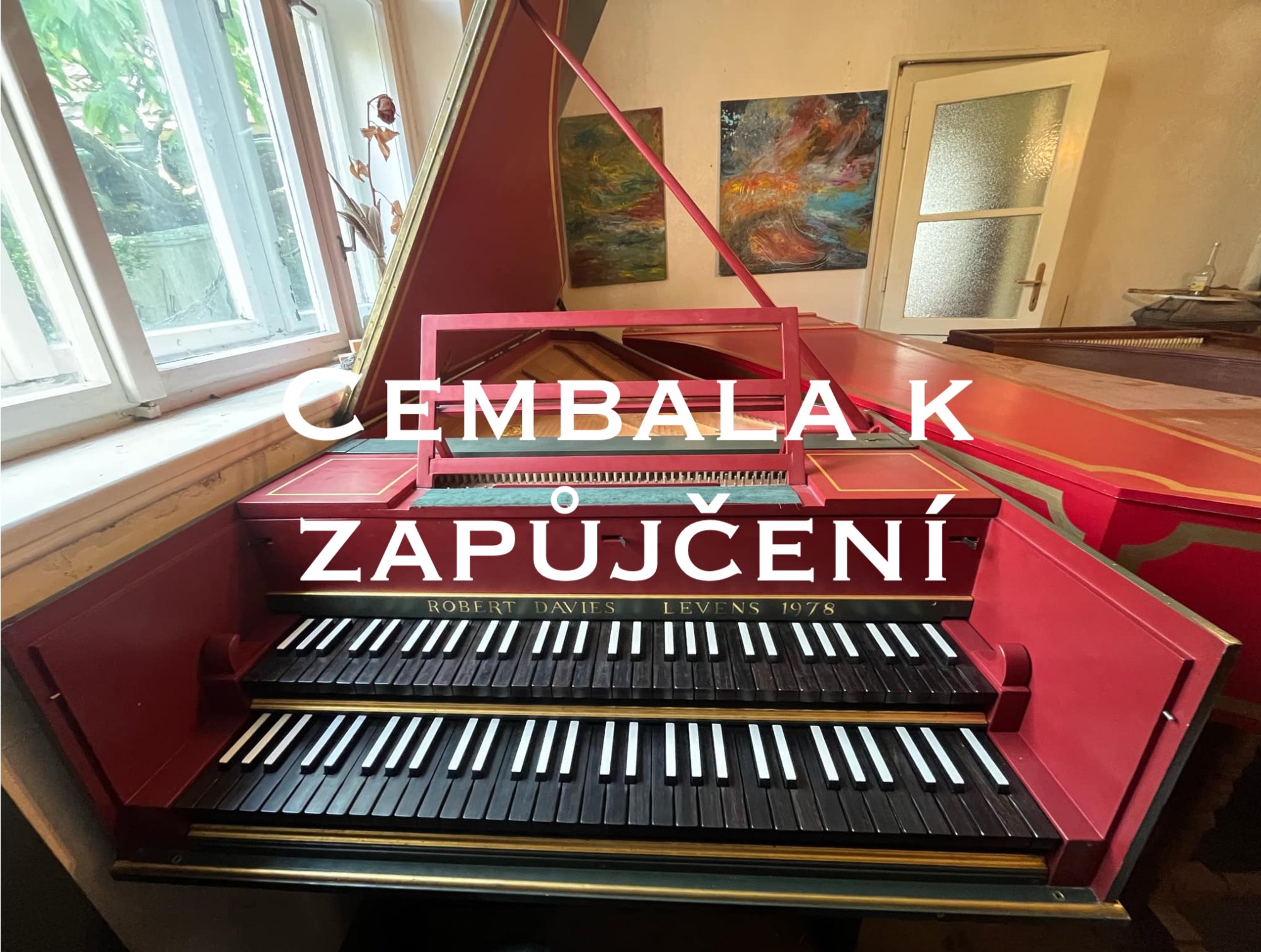 Cembala k zapůjčení