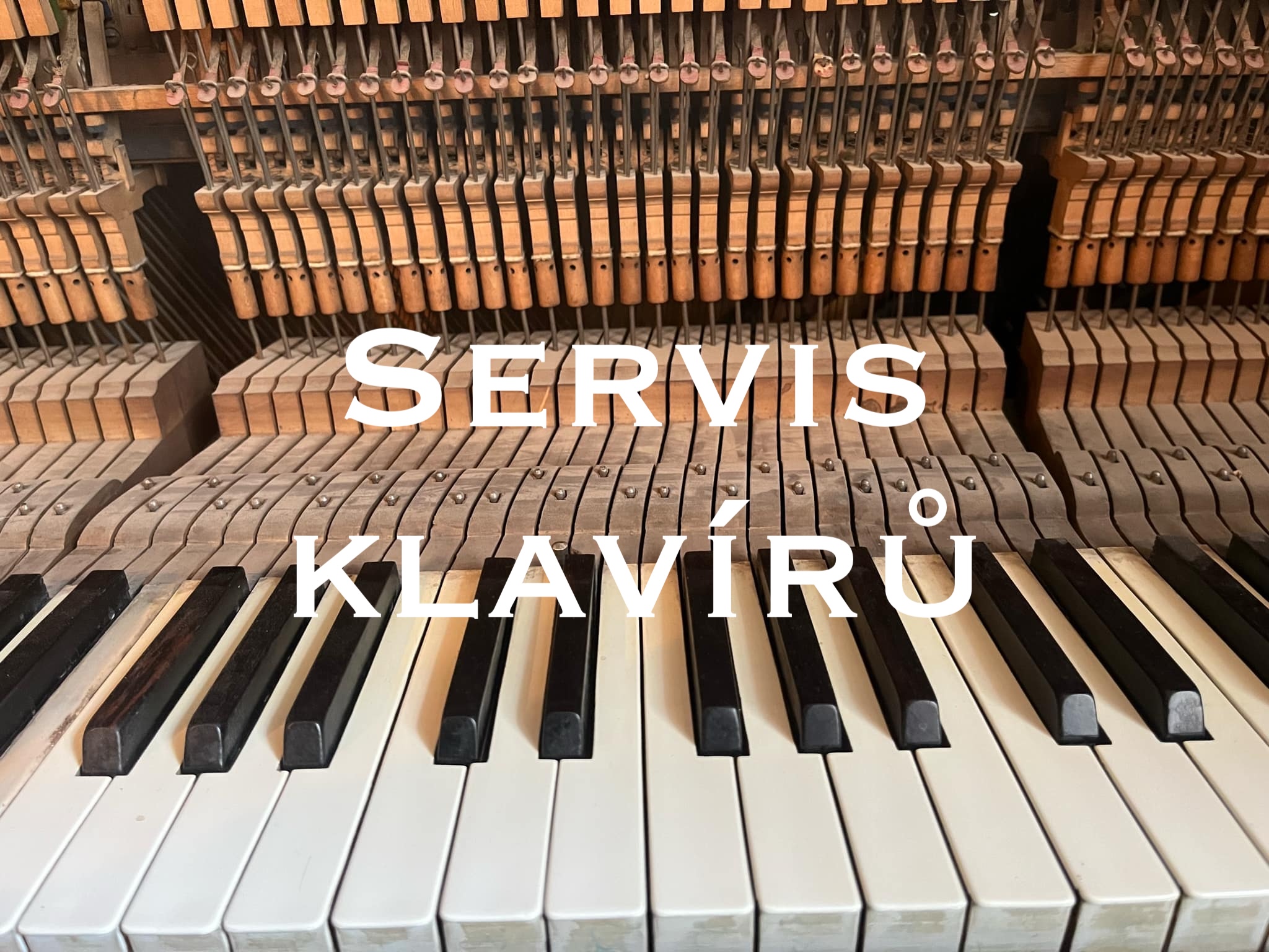 servis klavírů