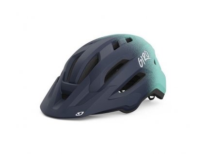 Přilba na kolo GIRO Fixture II Youth mat midnight blue-sreaming teal