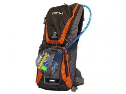 Batoh na kolo CAMELBAK Lobo 6,3 l šedá-oranžová