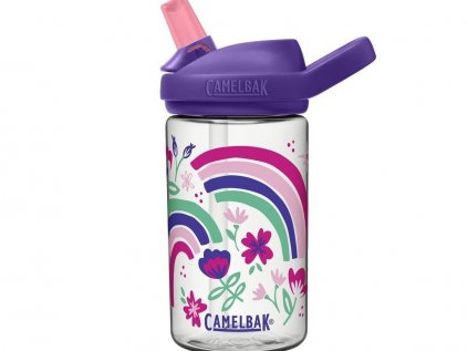 Lahev na kolo CAMELBAK Eddy Kids 400 ml rainbow floral