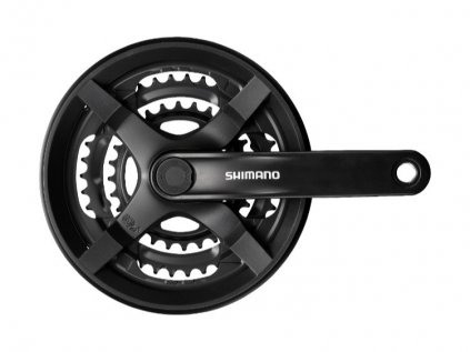 Kliky SHIMANO FC-TY301 48/38/28 zubů černá