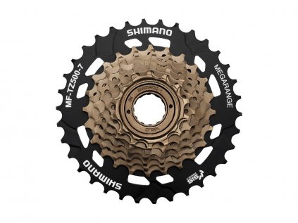 7-kolo závitové SHIMANO MF-TZ500 14-34 zubů