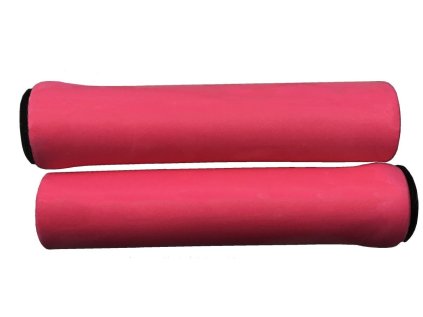 Rukojeti CRUSSIS silikonové 130mm růžová
