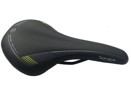 Sedlo AUTHOR Sphere černá-neon žlutá