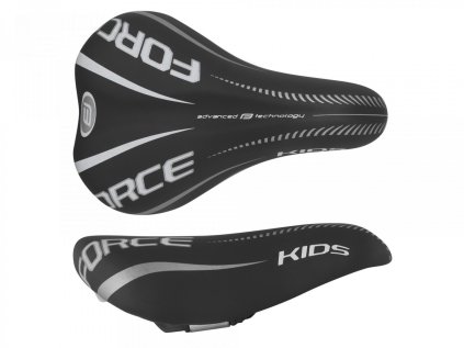 Sedlo FORCE Kids 16-20 " dětské černá-šedá