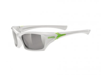 Brýle na kolo UVEX SGL 501 dětské bílá-zelená