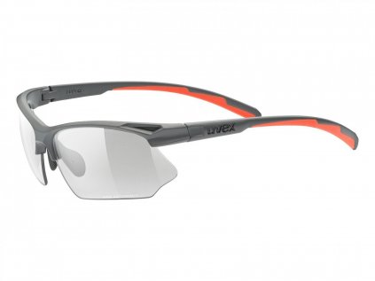 Brýle na kolo UVEX Sportstyle 802 Vario grey mat