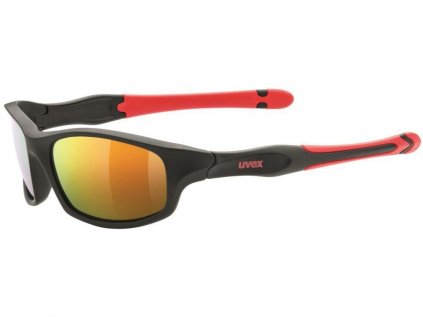 Brýle na kolo UVEX Sportstyle 507 dětské black mat-red