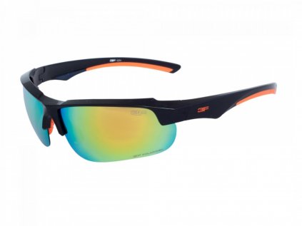 Brýle na kolo 3F Version černá-oranžová