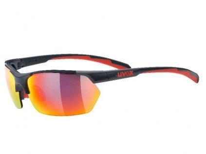 Brýle na kolo UVEX Sportstyle 114 grey-red mat