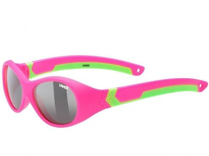 Brýle na kolo UVEX Sportstyle 510 dětské pink-green mat