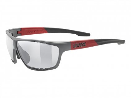 Brýle na kolo UVEX Sportstyle 706 grey mat-red