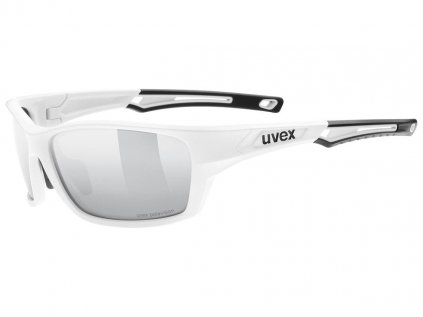 Brýle na kolo UVEX Sportstyle 232 P white mat