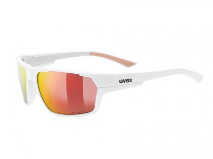 Brýle na kolo UVEX Sportstyle 233 P white mat