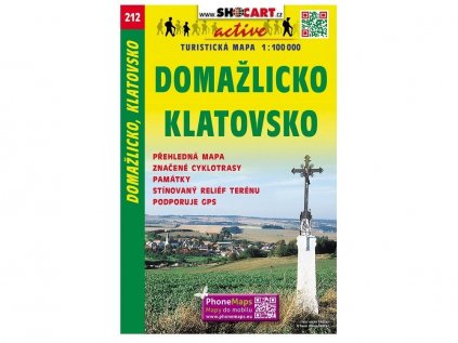 Mapa SHOCART č. 212 Domažlicko, Klatovsko - turistická 1 : 100 000
