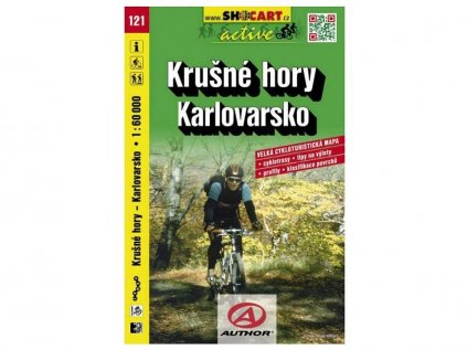 Mapa SHOCART č. 121 Krušné hory - Karlovarsko - cyklo 1 : 60 000