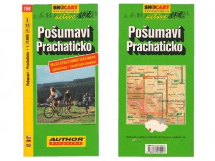 Mapa SHOCART č. 158 Pošumaví-Prachaticko - cyklo 1 : 75 000