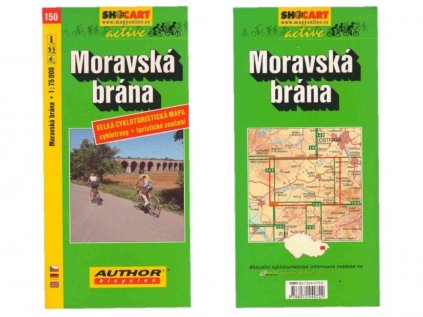 Mapa SHOCART č. 150 Moravská brána - cyklo 1 : 75 000