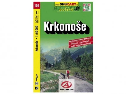 Mapa SHOCART č. 104 Krkonoše - cyklo 1 : 60 000