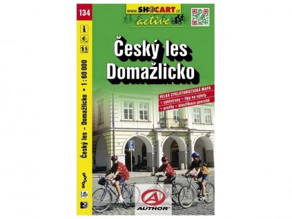 Mapa SHOCART č. 134 Český les-Domažlicko - cyklo 1 : 60 000
