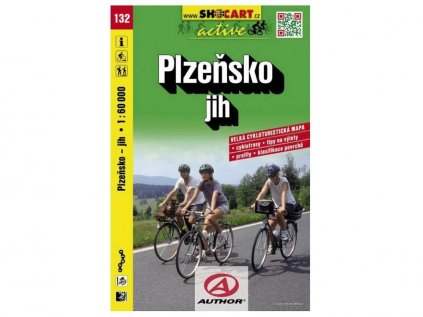 Mapa SHOCART č. 132 Plzeňsko-jih - cyklo 1 : 60 000