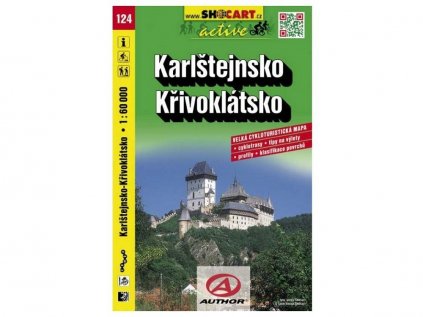 Mapa SHOCART č. 124 Karlštejnsko-Křivoklátsko - cyklo 1 : 60 000