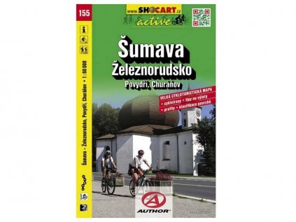 Mapa SHOCART č. 155 Šumava Železnorudsko - cyklo 1 : 60 000