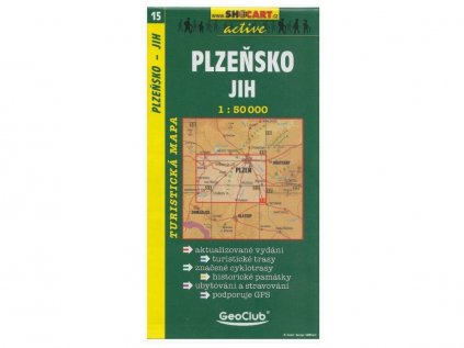 Mapa SHOCART č. 015 Plzeňsko-jih - turistická 1 : 50 000