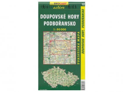 Mapa SHOCART č.010 Doupovské hory - turistická 1 : 50 000
