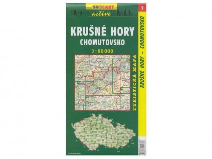 Mapa SHOCART č. 007 Krušné hory, Chomutovsko - turistická 1 : 50 000