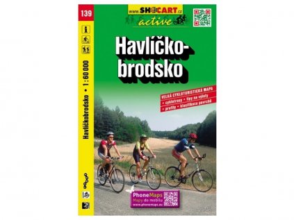 Mapa SHOCART č. 139 Havlíčkobrodsko - cyklo 1 : 60 000