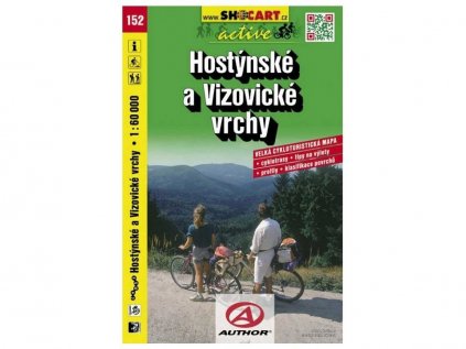 Mapa SHOCART č. 152 Hostýnské a Vizovické vrchy - cyklo 1 : 60 000