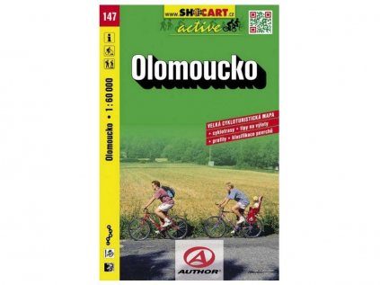 Mapa SHOCART č. 147 Olomoucko - cyklo 1 : 60 000