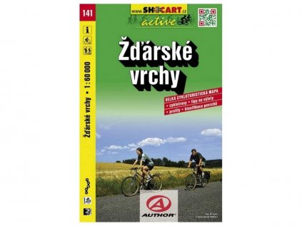 Mapa SHOCART č. 141 Žďárské vrchy - cyklo 1 : 60 000