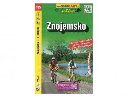 Mapa SHOCART č. 165 Znojemsko - cyklo 1 : 60 000