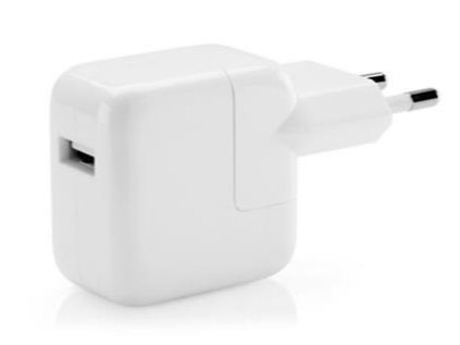 Napaječ cestovní - APPLE iPhone 5/6 12W USB bílá