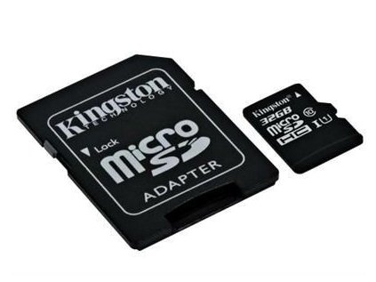 Karta paměťová - KINGSTON MicroSD 32GB Canvas Select Plus