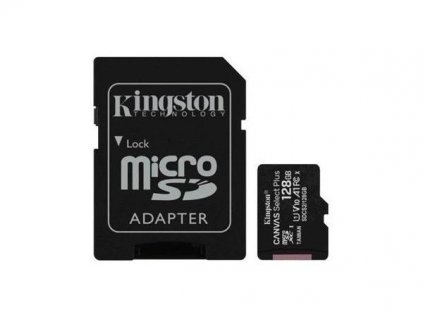 Karta paměťová - KINGSTON Micro SD 128GB Canvas Select Plus