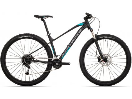 Kolo MTB ROCK MACHINE Torrent 30-29 2023 mat black-dark grey-petrol blue
