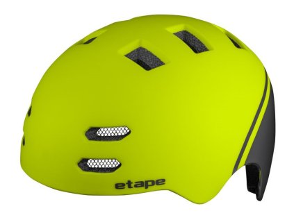 Přilba na kolo ETAPE BMX Buddy limeta- antracit mat