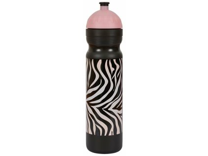 Lahev na kolo R+B Zdravá lahev 1000ml zebra