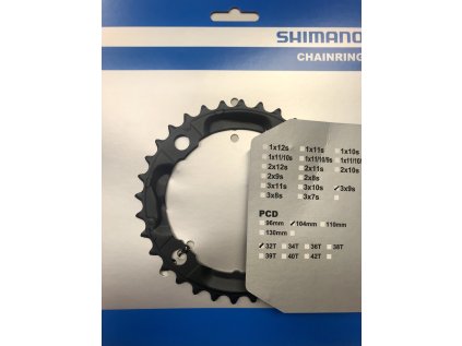 Převodník SHIMANO FC-M430 32 zubů černá