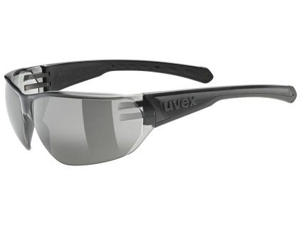 Brýle na kolo UVEX Equate black matt-smoke