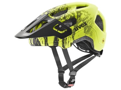 Přilba na kolo UVEX React Jr. MIPS lime-black